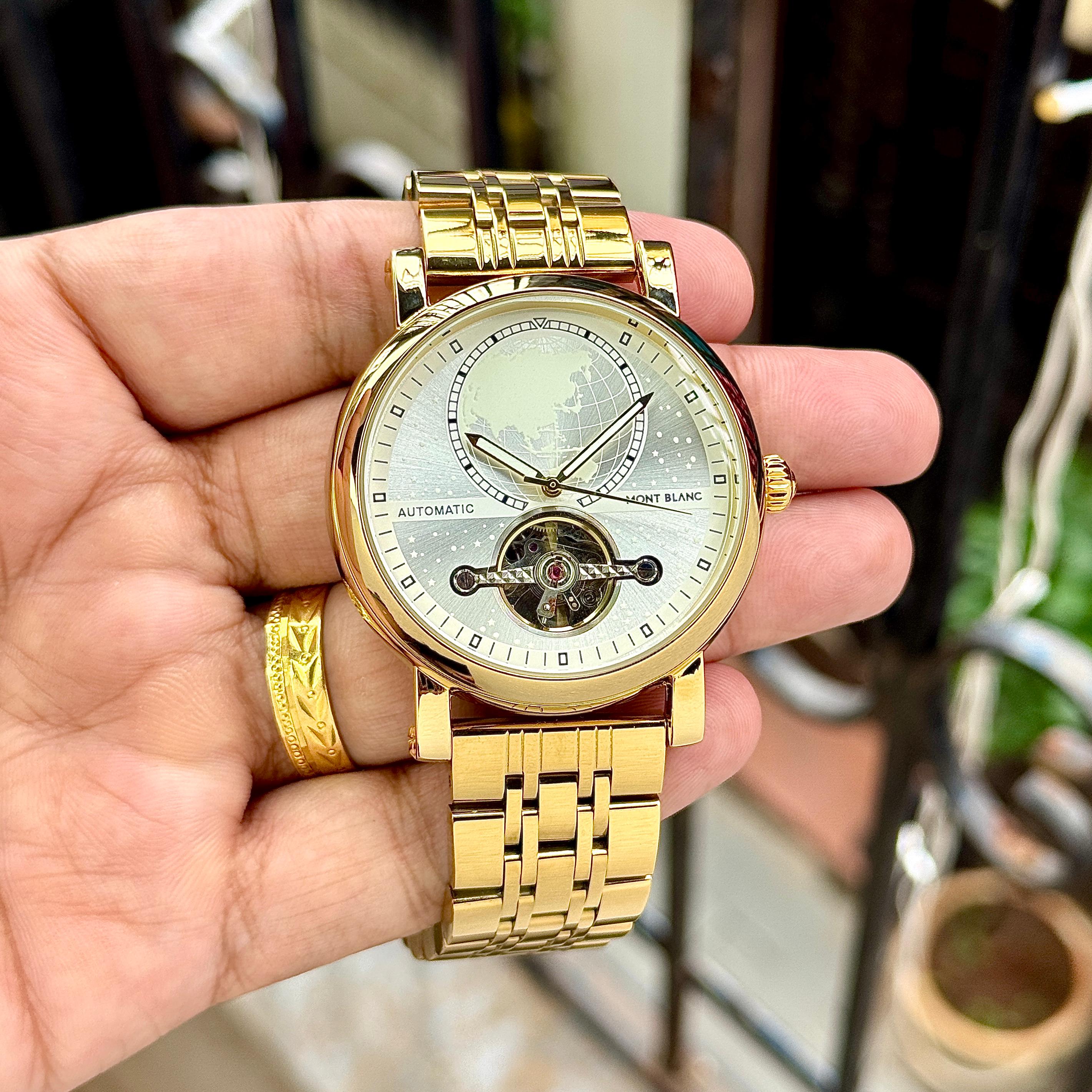 Montblanc For Men Heritage Collection World Map Automatic – Mechanical Movement